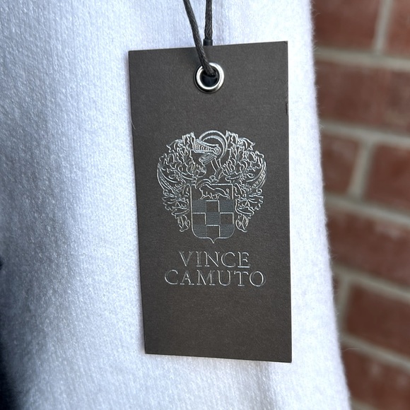 Vince Camuto Solid Black Long & Soft Versatile Neck Scarf - Picture 4 of 8